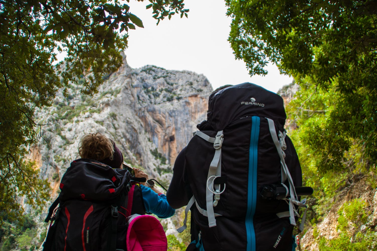 Trekking Canyon Gorropu