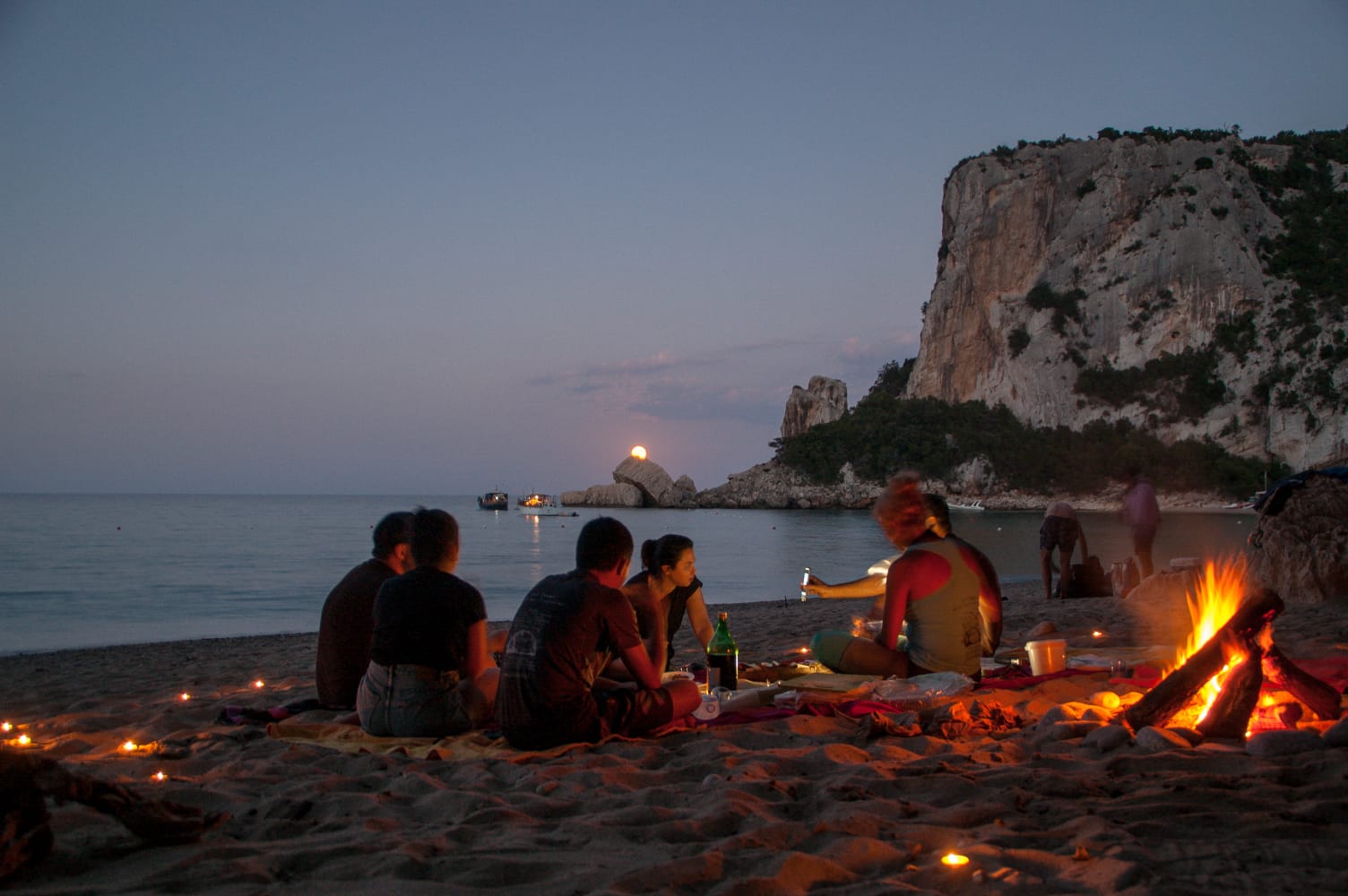 Cala Luna by night